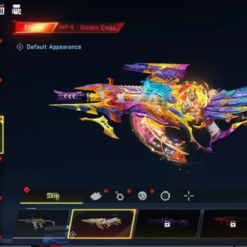 Blood Strike Accounts Collab Skin Asia|Eternal INP9 GoldenElegy+Collab LS Mr Iguana|6