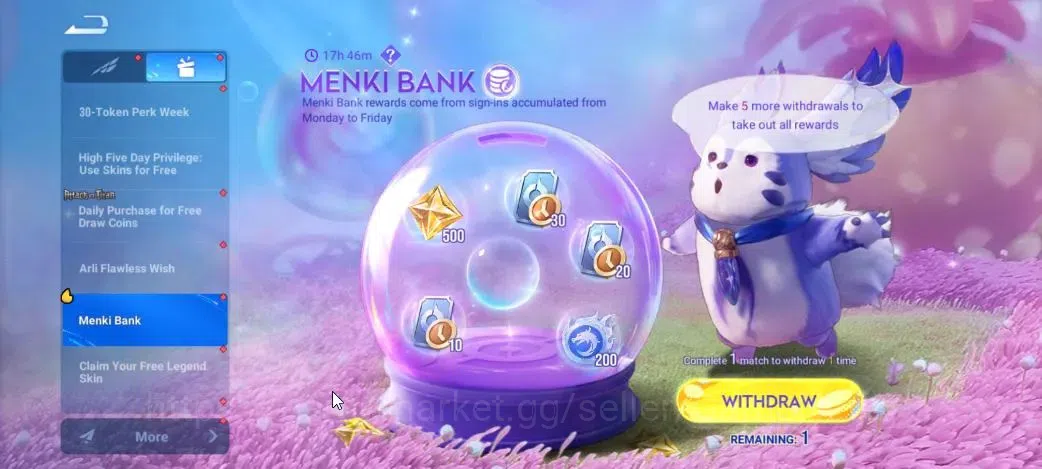 Honor of Kings Accounts Hero 9|Starter with Legend Skin Selection Chest(Di image 7