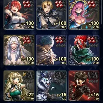Last Cloudia Accounts Endgame Global|Rank 20|101K Crys|Collab Mushoku Tensei (Eris,Rudeus Greyrat)+Top Tier Unit (G