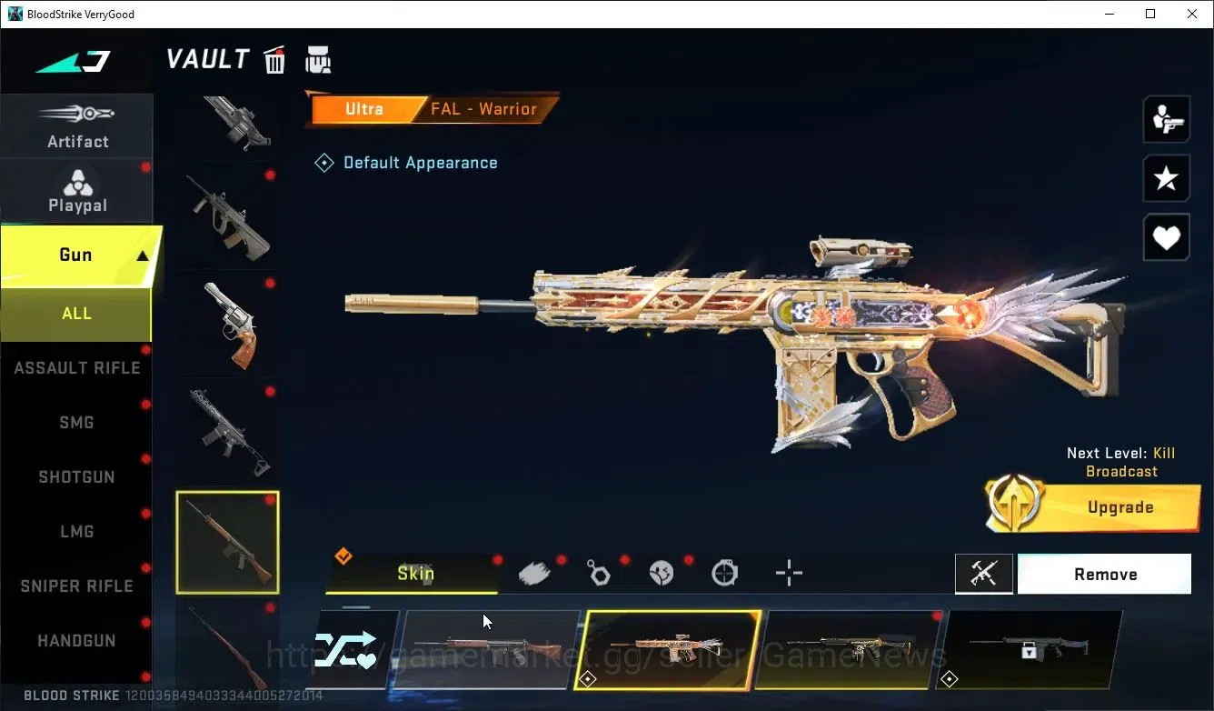 Blood Strike Accounts ASIA| 7 ULTRA [VAL,Lucian,DeAgle,Vector,FAL,AR97,Q image 9