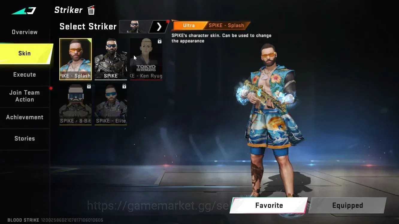 Blood Strike Accounts ASIA|ETERNAL DEagle-Scorpius|Collab TR[Takemichi]+ image 12