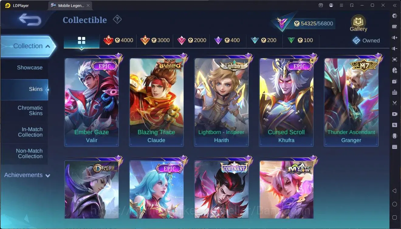 Mobile Legends: Bang Bang Accounts Global|Hero 110|Skin 208|Renowned|Prime Granger|AS image 11