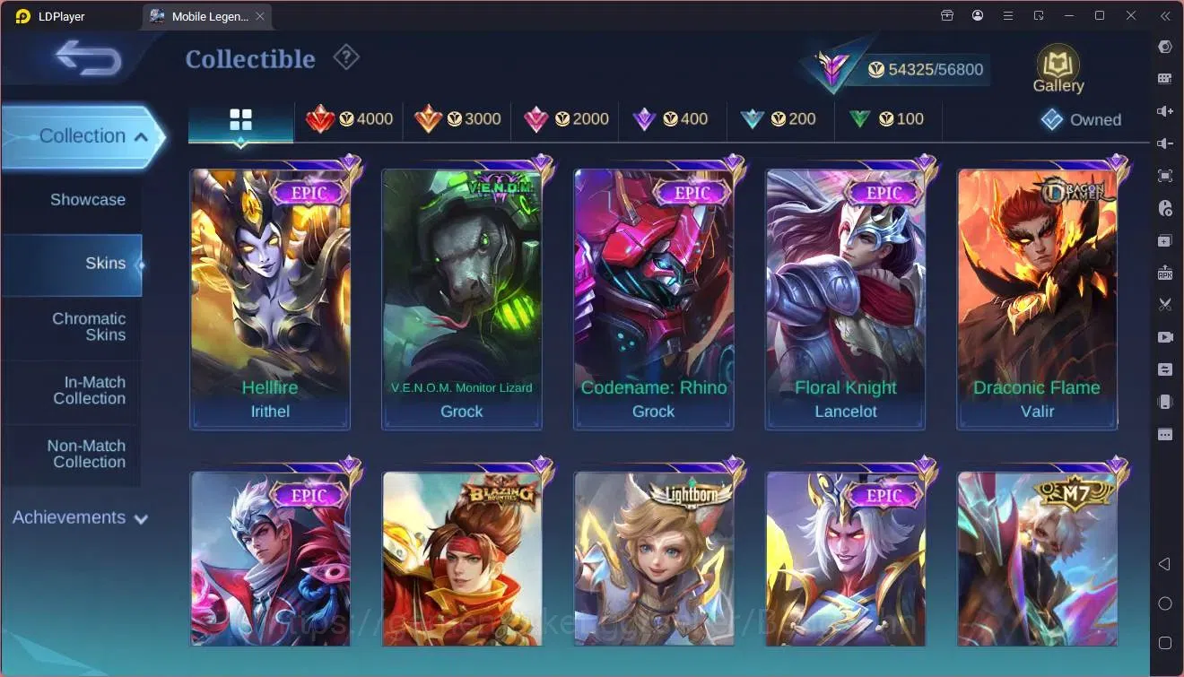 Mobile Legends: Bang Bang Accounts Global|Hero 110|Skin 208|Renowned|Prime Granger|AS image 12