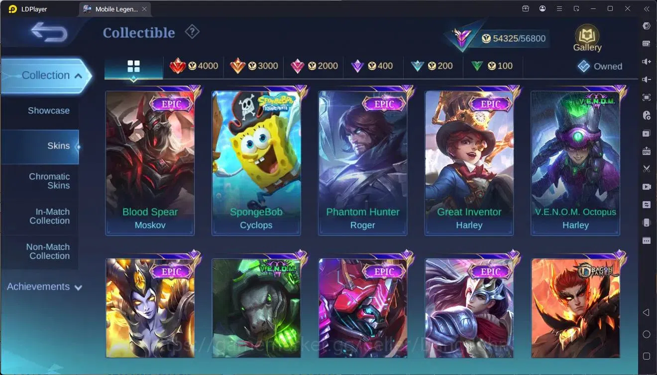 Mobile Legends: Bang Bang Accounts Global|Hero 110|Skin 208|Renowned|Prime Granger|AS image 13