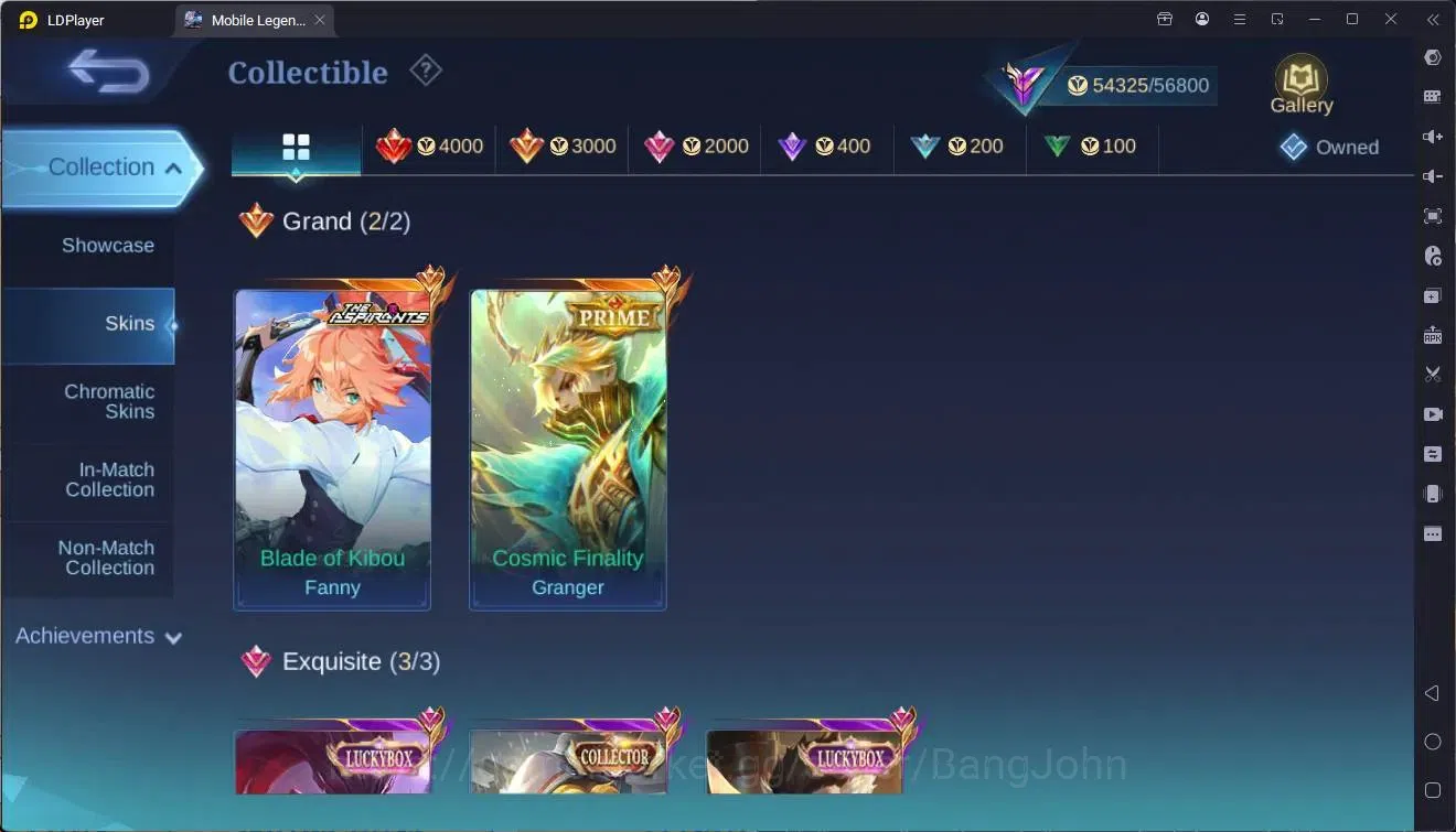 Mobile Legends: Bang Bang Accounts Global|Hero 110|Skin 208|Renowned|Prime Granger|AS image 17