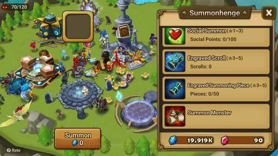 Summoners War: Sky Arena Accounts Starter GLOBAL | NB 5 TESHAR,Starter Gacha 115 12Y+160 11Y Scrool, 3 Legendary All 6