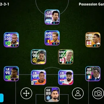eFootball Accounts High-End Mobile|PW 2930|New Jude Bellingham BigT,New Kevin De Bruyne ShowT,New Neymar Jr ShowT,Paul