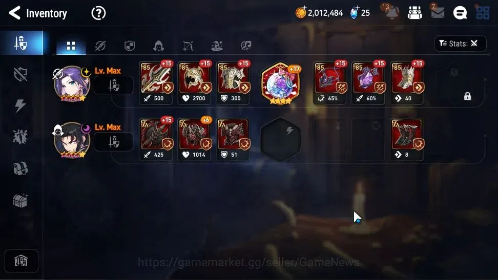 Epic Seven Accounts Starter GLOBAL UnVerif|New Era|2 ML(Bos Arunka,Har Seti)+Tenebria,Iseria,Etc|Poh ON|1,6K Energy+8,5K 13