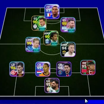 eFootball Accounts Legends & Iconic Players Android|Epic Raul,EdenHazard,Serginho|ShowTime Kevin De Bruyne,SU26 Messi,SU