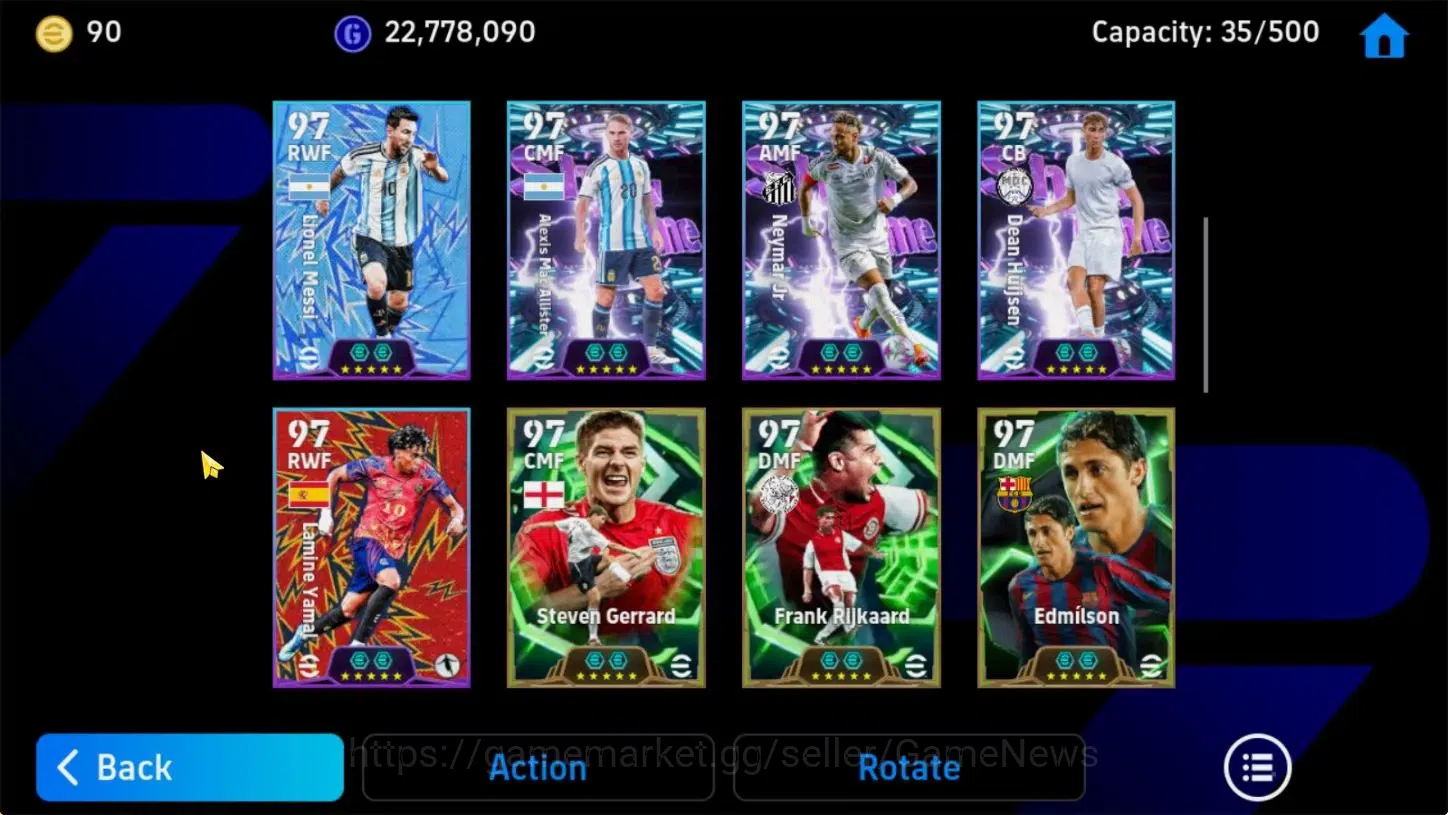 eFootball Accounts Android|Pack Portugal '26|Epic Xavi,Cristiano Rona image 10