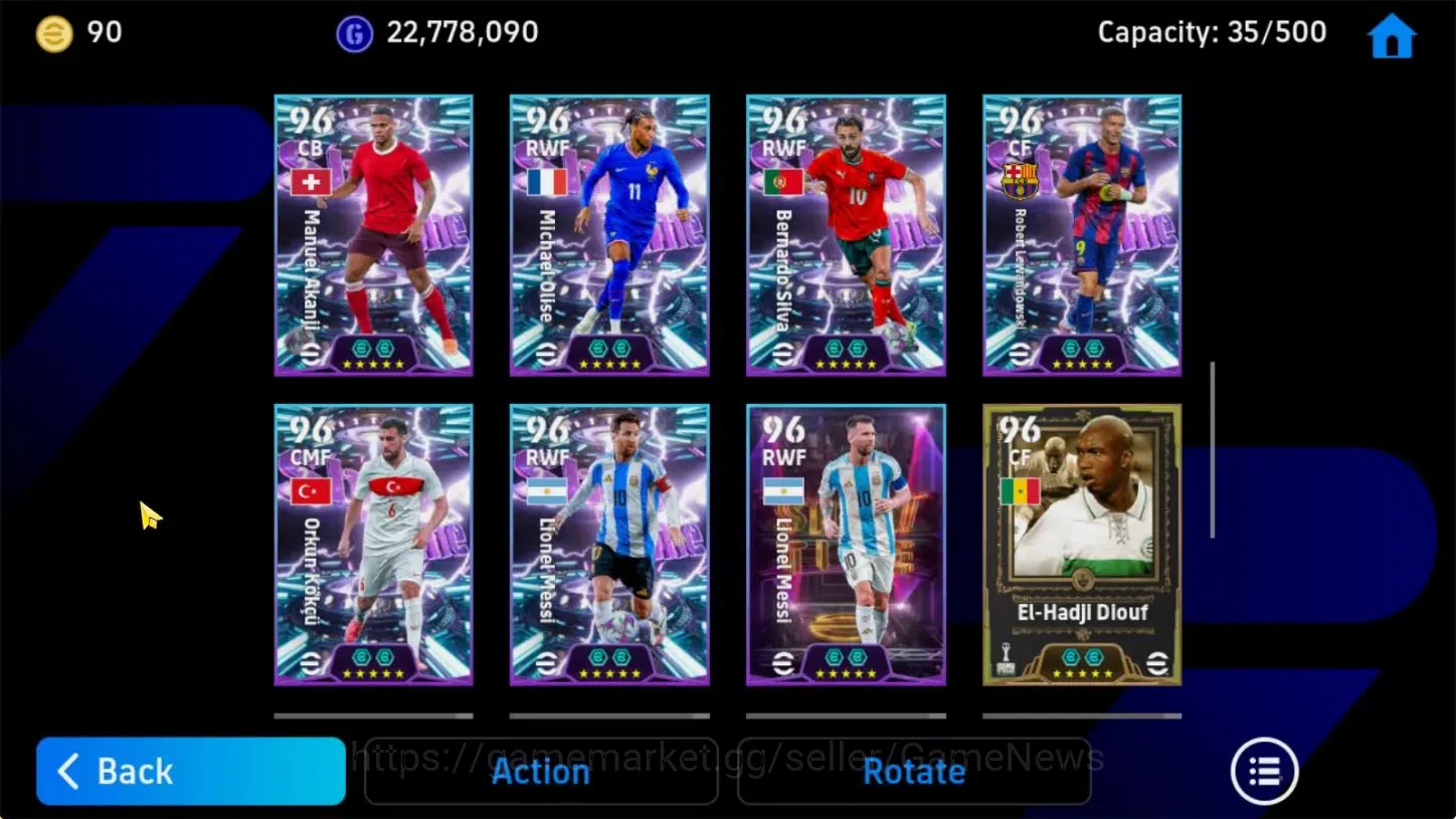 eFootball Accounts Android|Pack Portugal '26|Epic Xavi,Cristiano Rona image 11