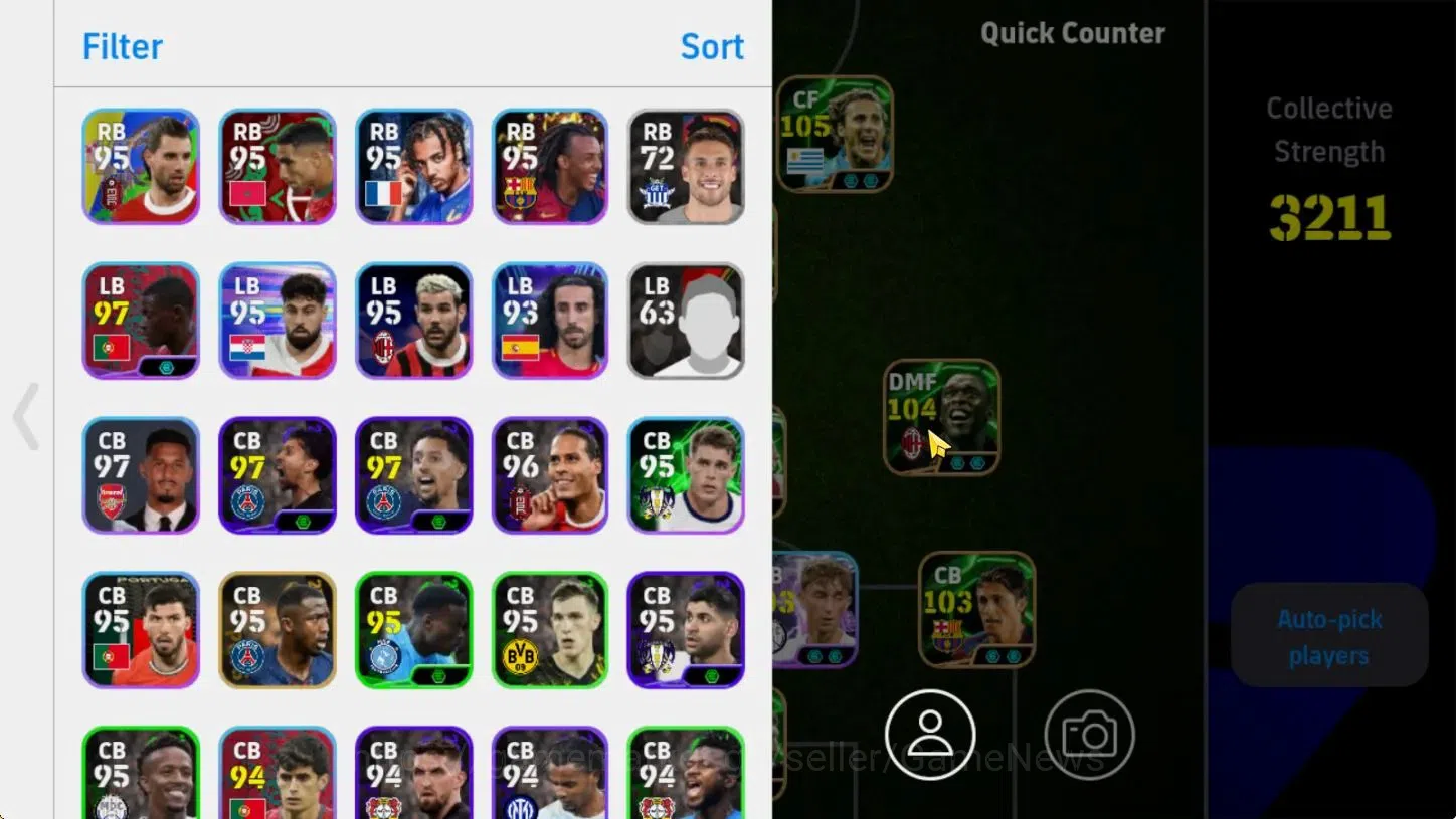 eFootball Accounts Android|Pack Portugal '26|Epic Xavi,Cristiano Rona image 7