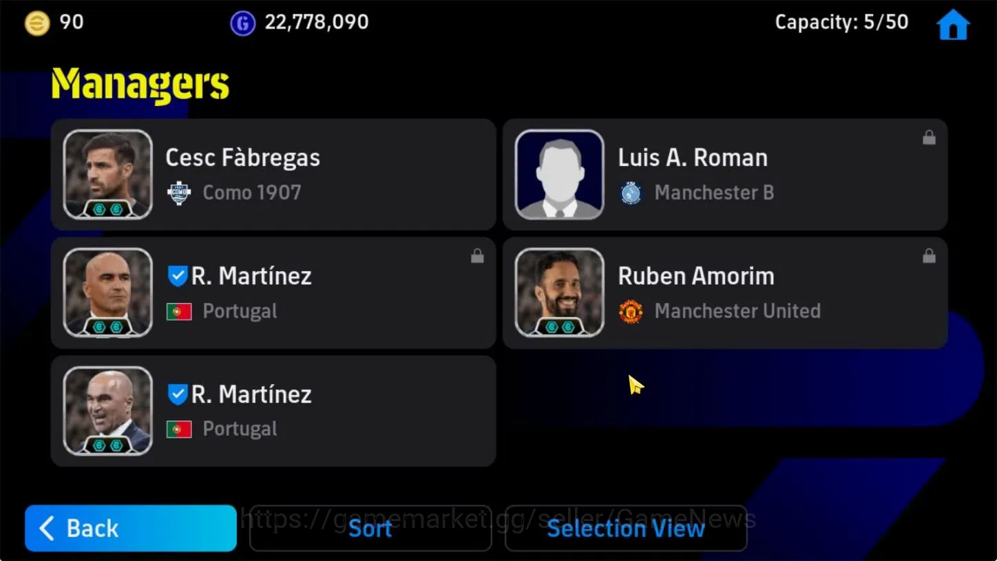 eFootball Accounts Android|Pack Portugal '26|Epic Xavi,Cristiano Rona image 8