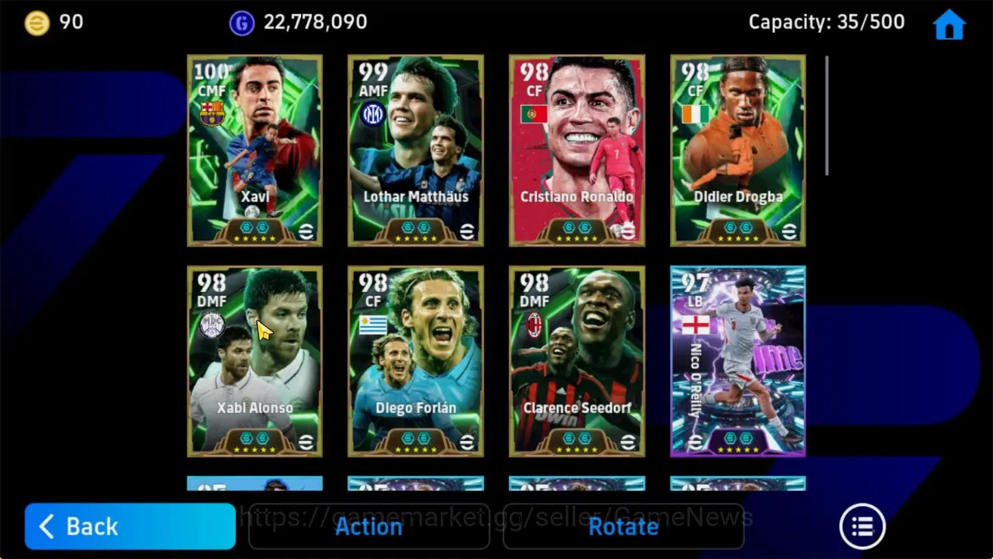 eFootball Accounts Android|Pack Portugal '26|Epic Xavi,Cristiano Rona image 9