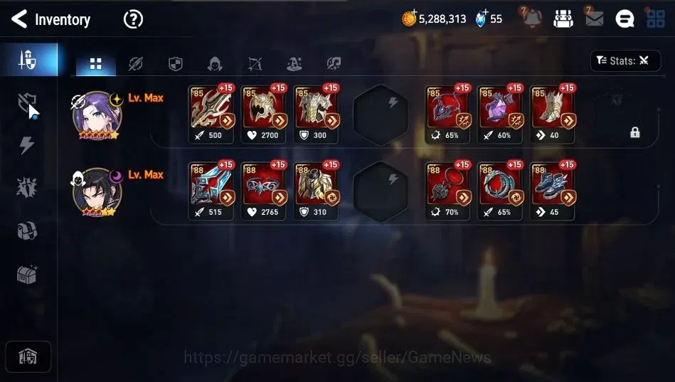 Epic Seven Accounts GLOBAL|UnVerif|2 ML|Rhiana&Luciel,Straze)+Luluca,F image 13