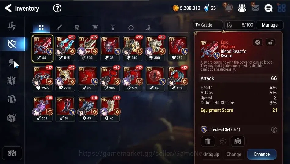 Epic Seven Accounts GLOBAL|UnVerif|2 ML|Rhiana&Luciel,Straze)+Luluca,F image 14