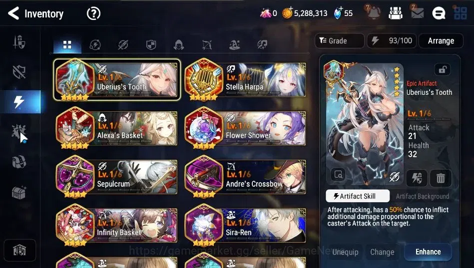 Epic Seven Accounts GLOBAL|UnVerif|2 ML|Rhiana&Luciel,Straze)+Luluca,F image 15