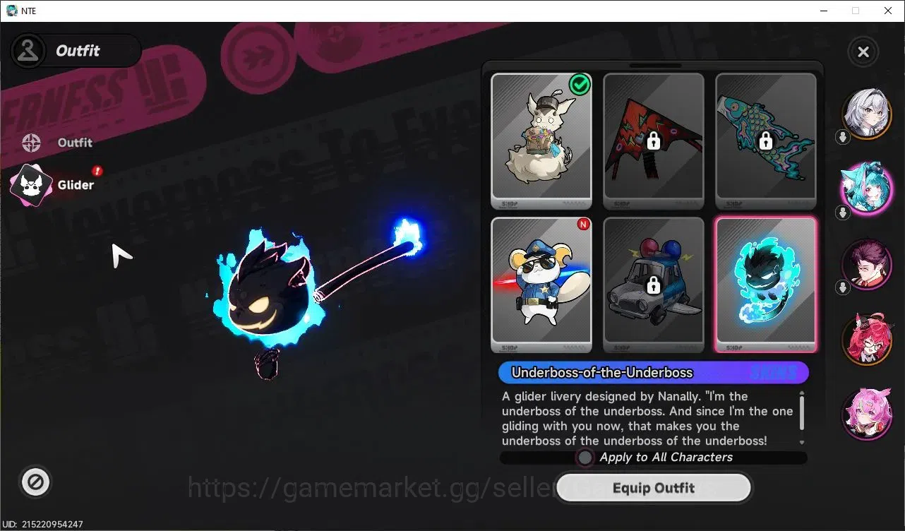 Neverness to Everness Accounts Global NA|HL 3|1 SSR Limited Nanally + Selector On image 2