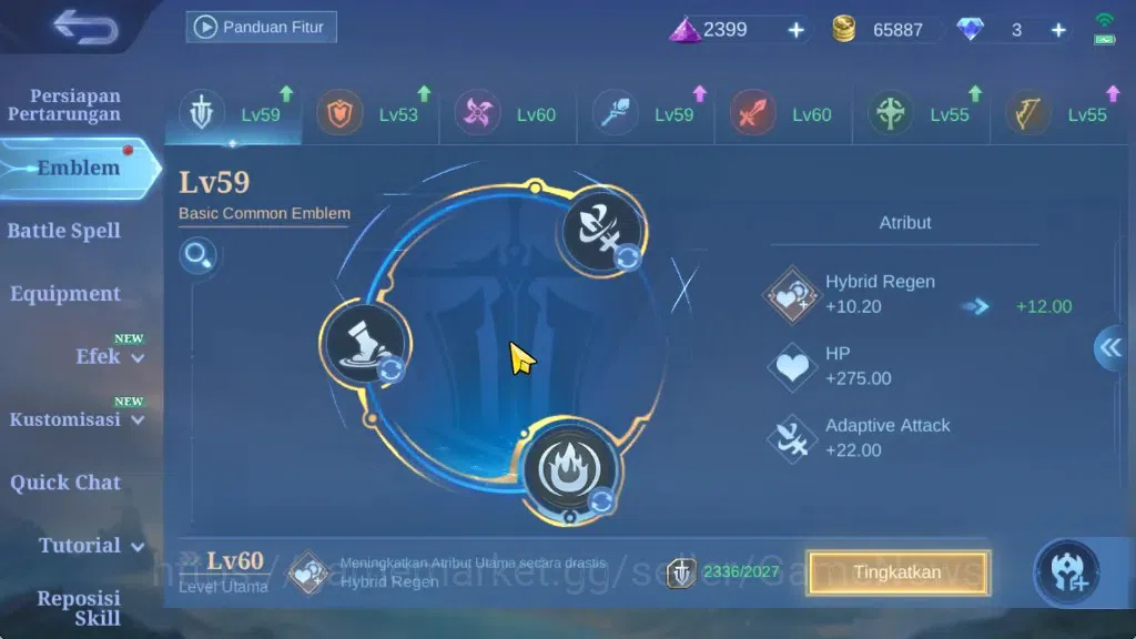 Mobile Legends: Bang Bang Accounts Hero 86|Skin 111|High Glory 69|CC Natalia,LightBor image 10
