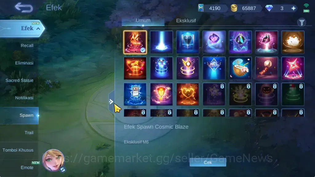 Mobile Legends: Bang Bang Accounts Hero 86|Skin 111|High Glory 69|CC Natalia,LightBor image 14