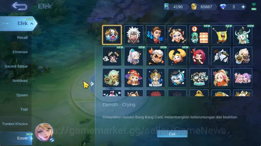 Mobile Legends: Bang Bang Accounts Hero 86|Skin 111|High Glory 69|CC Natalia,LightBor image 15