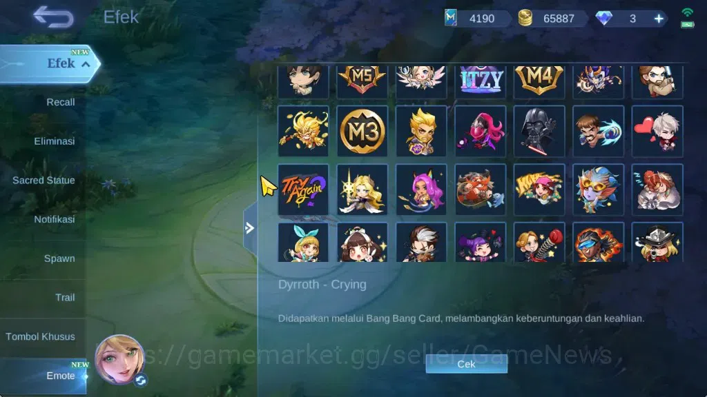 Mobile Legends: Bang Bang Accounts Hero 86|Skin 111|High Glory 69|CC Natalia,LightBor image 16