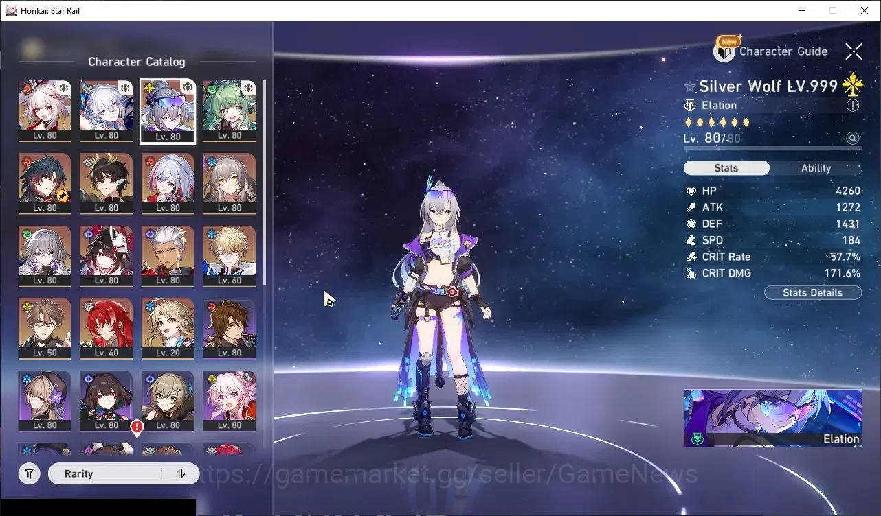 Honkai Star Rail Accounts Others Asia|TL 69|3 PremTeam|10 Limited (SW999 E3,YaoGuang)+Sign Sparxie,Mortenax Blade,Huohuo,DH 1