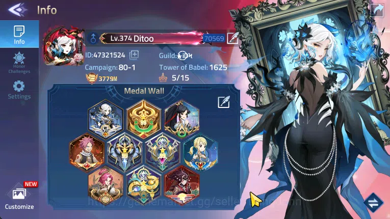Mobile Legends: Adventure Accounts SERVER 70569 LV 375 POWER 3779M 24 FULL NEXUS 91 A image 14