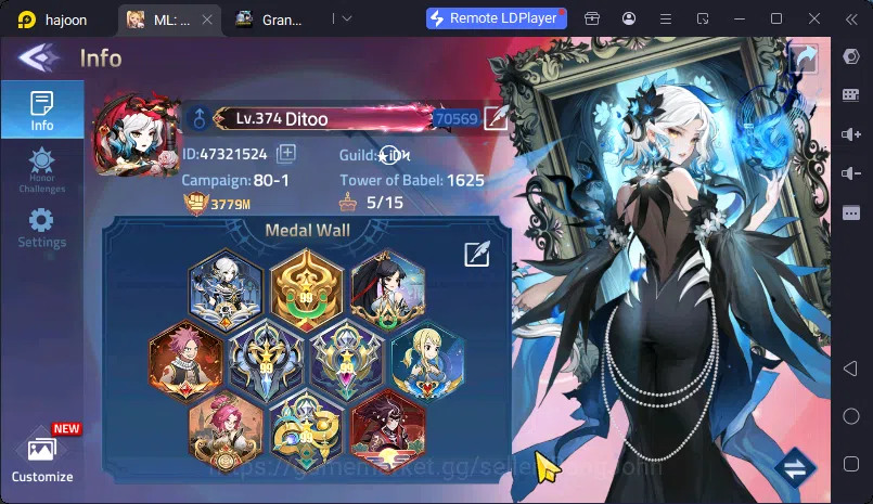 Mobile Legends: Adventure Accounts SERVER 70569 LV 375 POWER 3779M 24 FULL NEXUS 91 A image 15