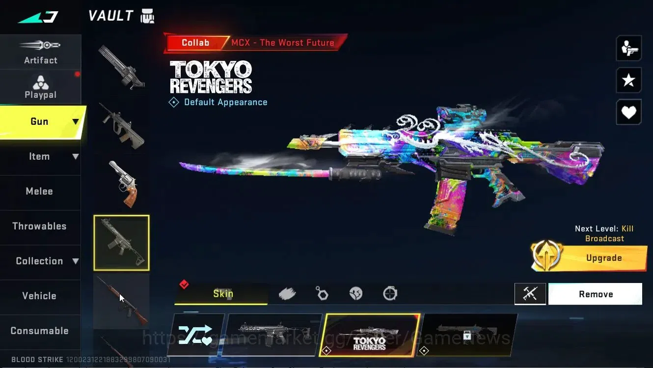 Blood Strike Accounts Collab Skin ASIA|ETERNAL DEagle|Collab 14
