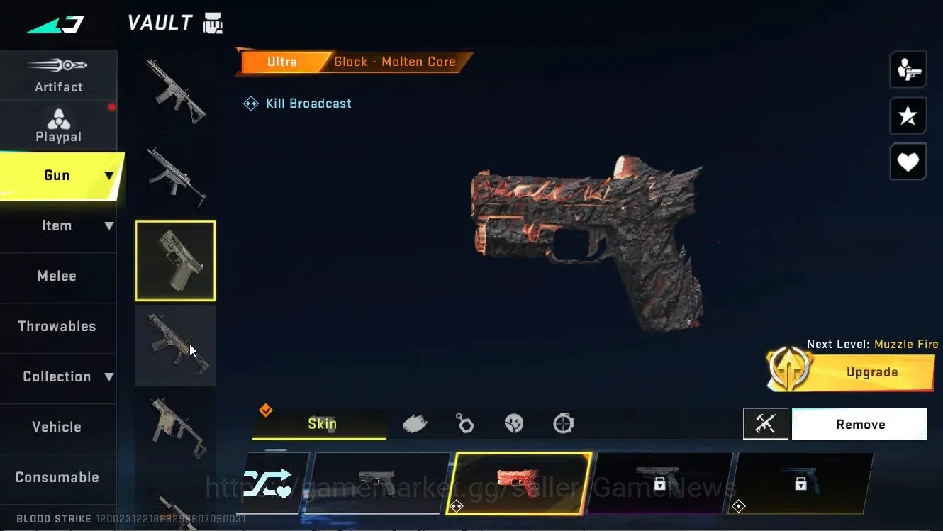 Blood Strike Accounts Collab Skin ASIA|ETERNAL DEagle|Collab 15