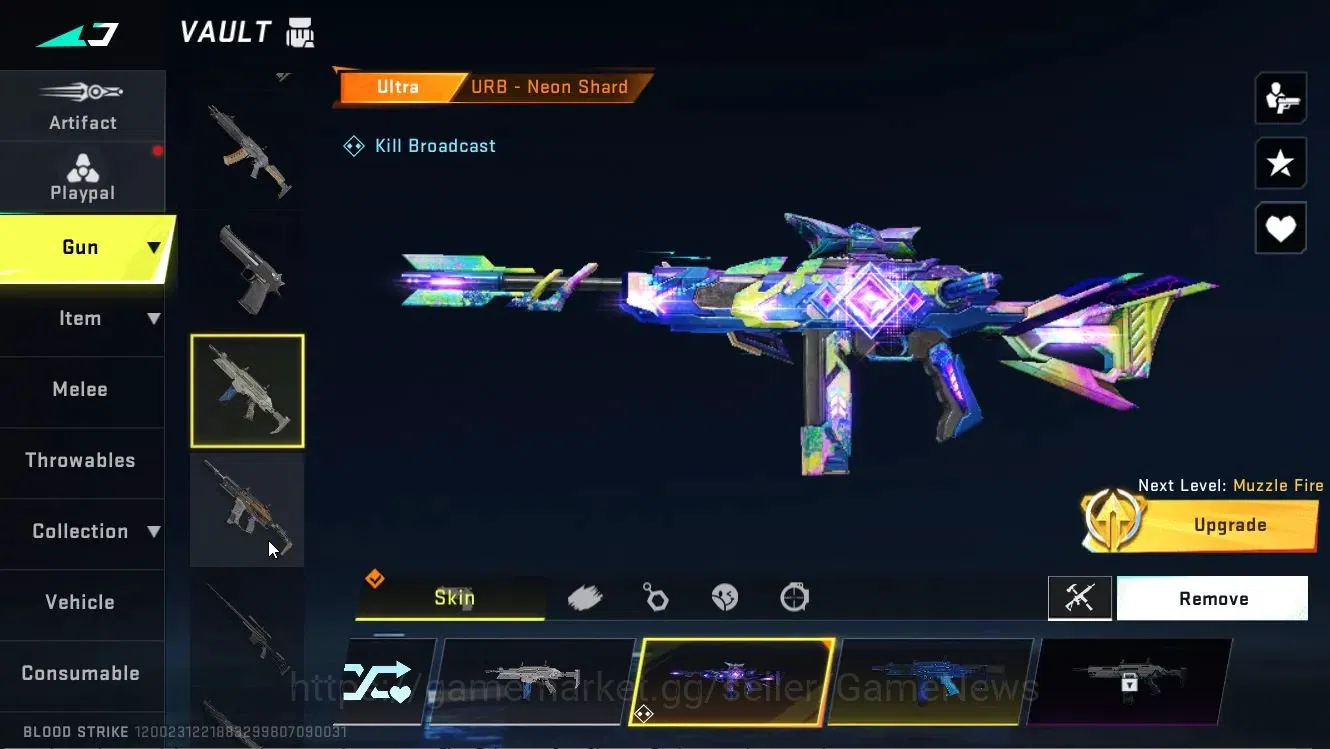 Blood Strike Accounts Collab Skin ASIA|ETERNAL DEagle|Collab 17