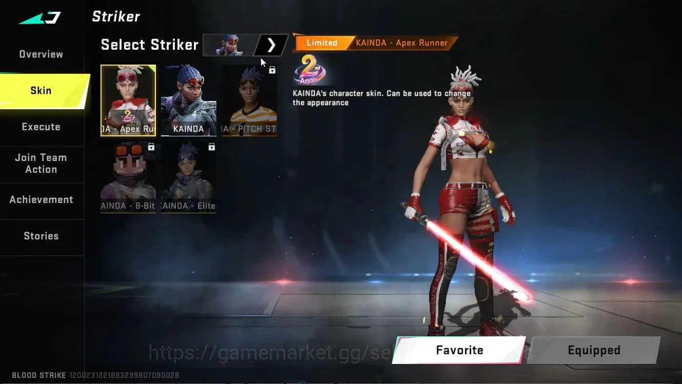 Blood Strike Accounts Collab Skin ASIA|ETERNAL DEagle|Collab 4