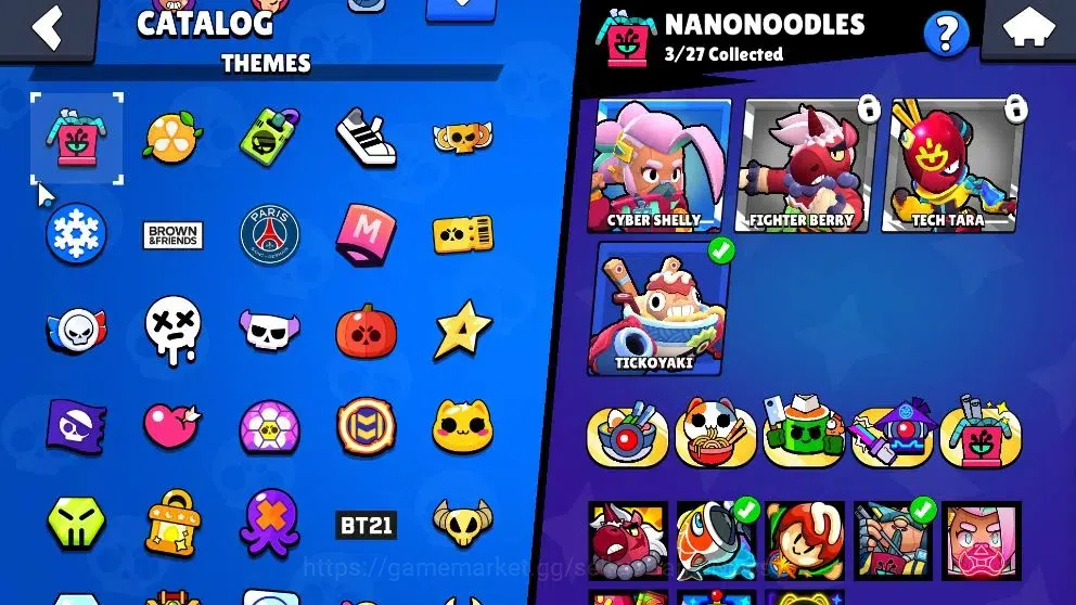 Brawl Stars Accounts 1134 Trophy|18 Brawler 2 Max (Tick,Edgar)|13k Bling |2 Mythic [Gridiron Otis,Tickoyaki] 4 Epic Skins|CN 19