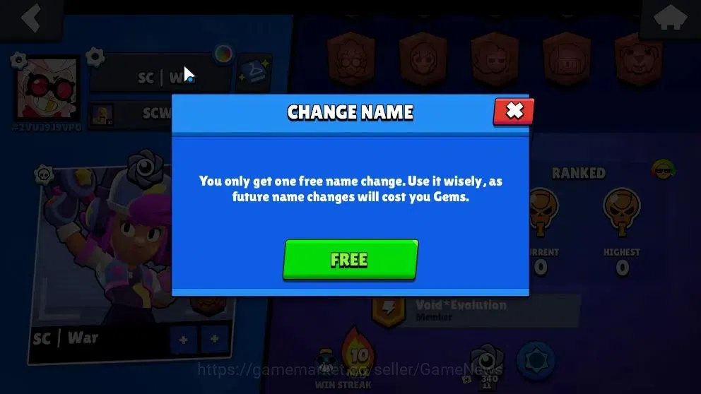 Brawl Stars Accounts 1134 Trophy|18 Brawler 2 Max (Tick,Edgar)|13k Bling |2 Mythic [Gridiron Otis,Tickoyaki] 4 Epic Skins|CN 4