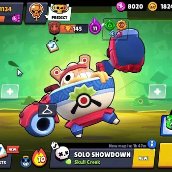 Brawl Stars Accounts 1134 Trophy|18 Brawler 2 Max (Tick,Edgar)|13k Bling |2 Mythic [Gridiron Otis,Tickoyaki] 4 Epic Skins|CN