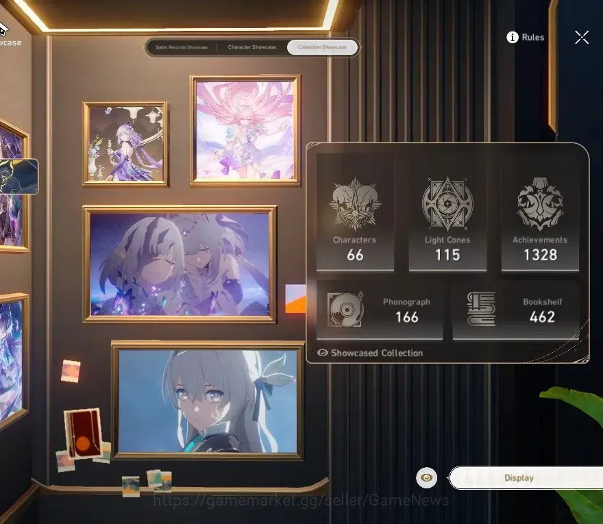 Honkai Star Rail Accounts Asia|TL 70|7 PremTeam|36 Limited|(RobinE1,JingliuE image 3