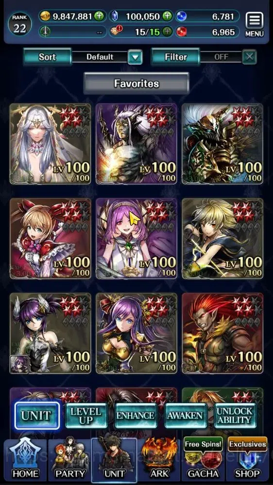 Last Cloudia Accounts GLOBAL|Rank 22|100K Crystal|Top Tier Unit (Goddess image 1