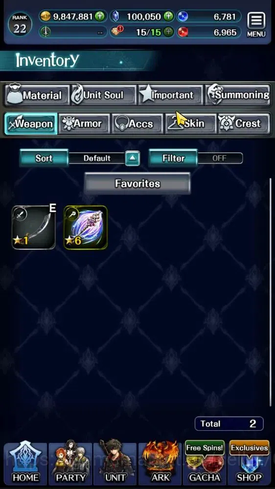 Last Cloudia Accounts GLOBAL|Rank 22|100K Crystal|Top Tier Unit (Goddess image 14