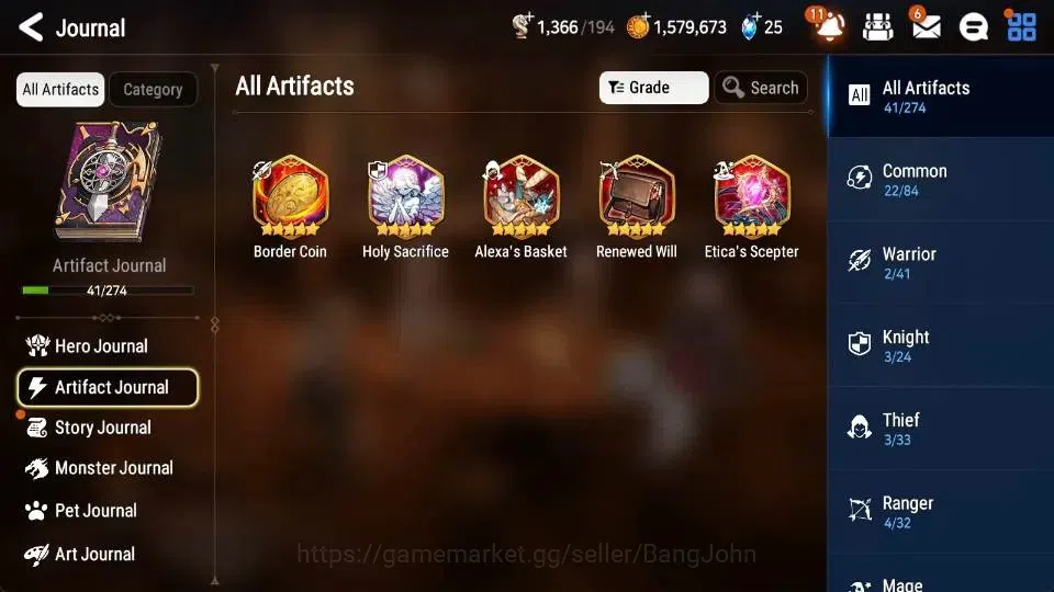 Epic Seven Accounts Limited Hero Global Unverif |2 ML(Straze,WOTM Tenebria)|PoH+Bless ON|Stigma 49K|Gold 1.5M|SS 25|Log 6