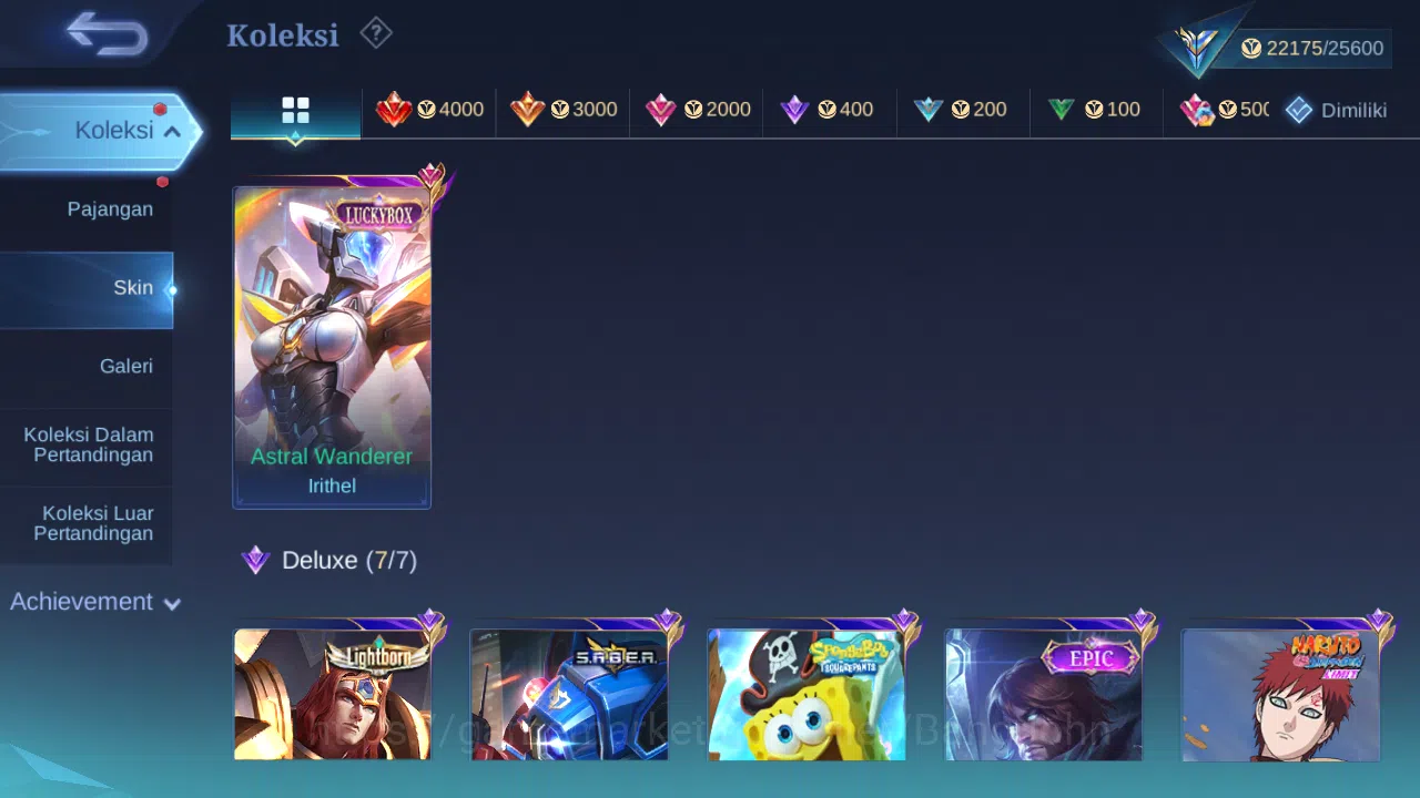 Mobile Legends: Bang Bang Accounts Hero 75 Skin 102 | Luckybox Irithel | KOF Karina | image 10