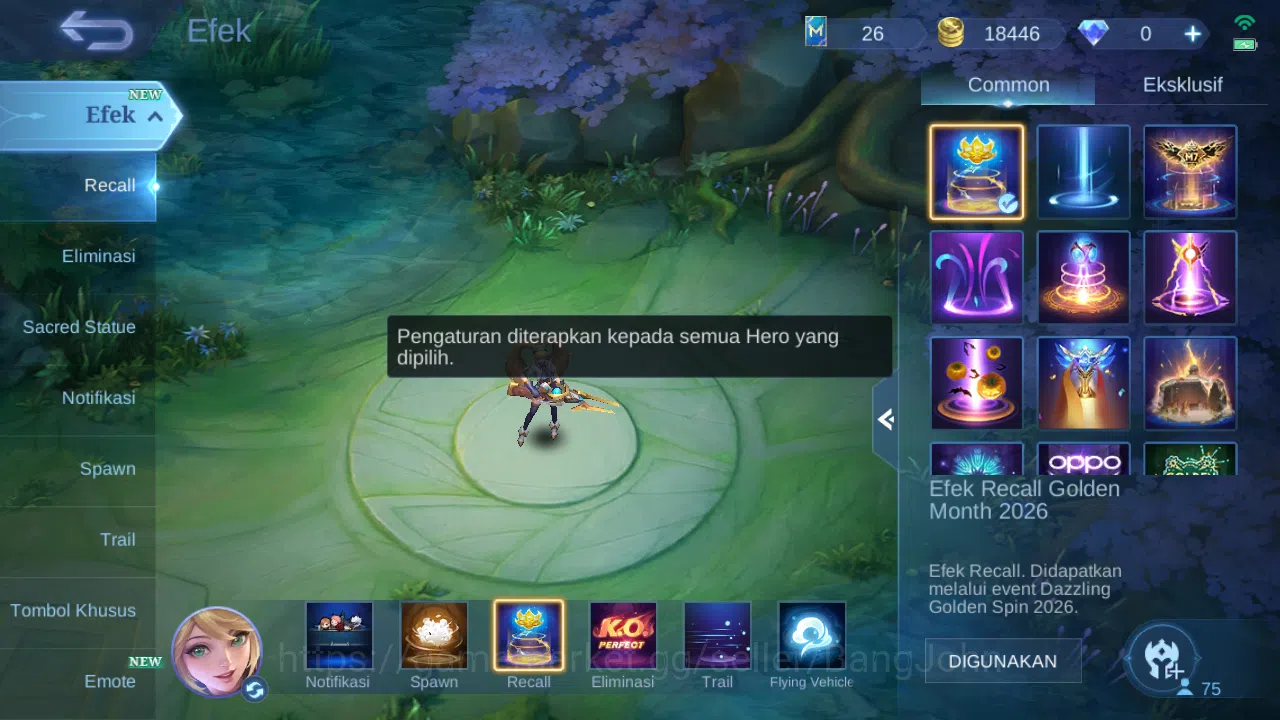 Mobile Legends: Bang Bang Accounts Hero 75 Skin 102 | Luckybox Irithel | KOF Karina | image 5