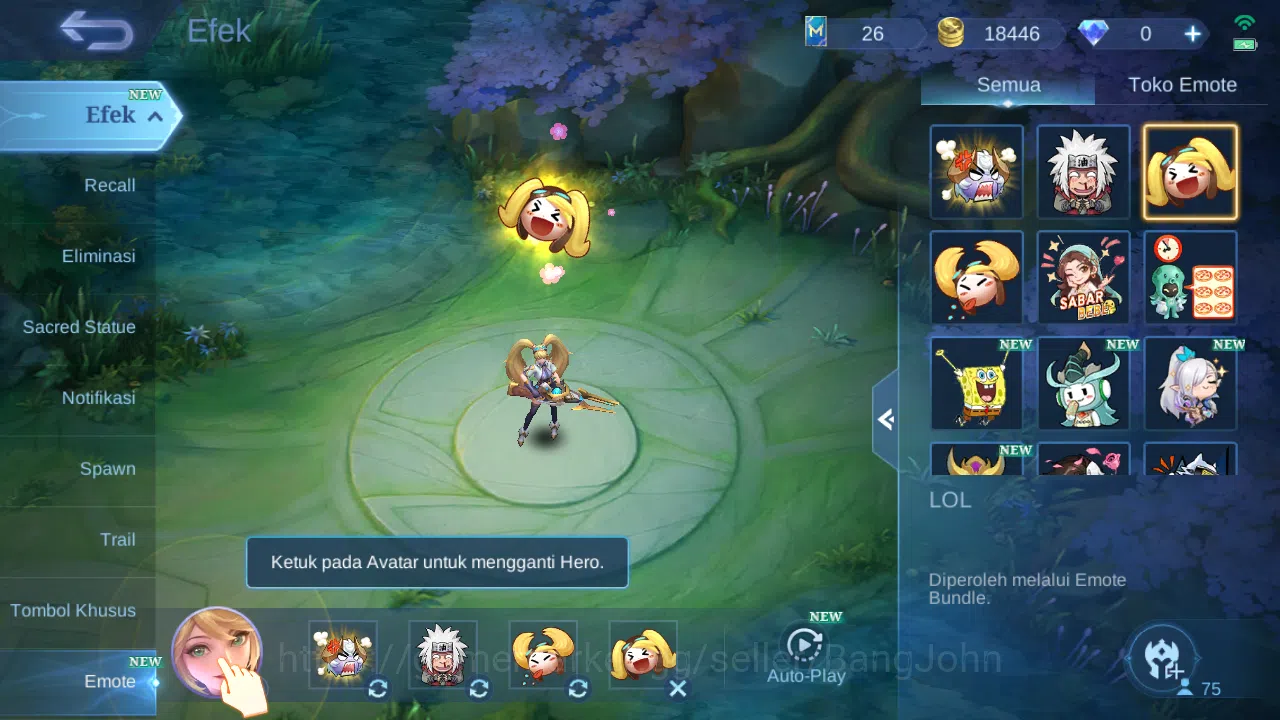 Mobile Legends: Bang Bang Accounts Hero 75 Skin 102 | Luckybox Irithel | KOF Karina | image 6