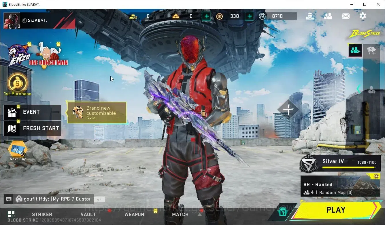 Blood Strike Accounts Others ASIA|ETERNAL Kala-Whisper | 3 Legendary SVD,KALA,M4A1 |NetEase|Check SS(BLS5394) 1