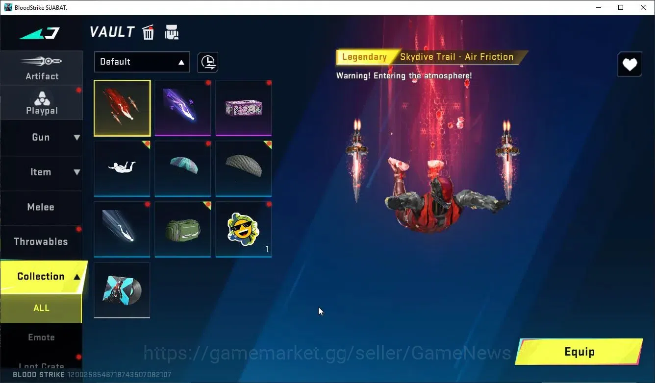 Blood Strike Accounts Others ASIA|ETERNAL Kala-Whisper | 3 Legendary SVD,KALA,M4A1 |NetEase|Check SS(BLS5394) 10