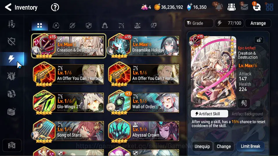 Epic Seven Accounts ASIA Verif|New Era|10 ML(LOTScales,E Ilynav,Ruele  image 10