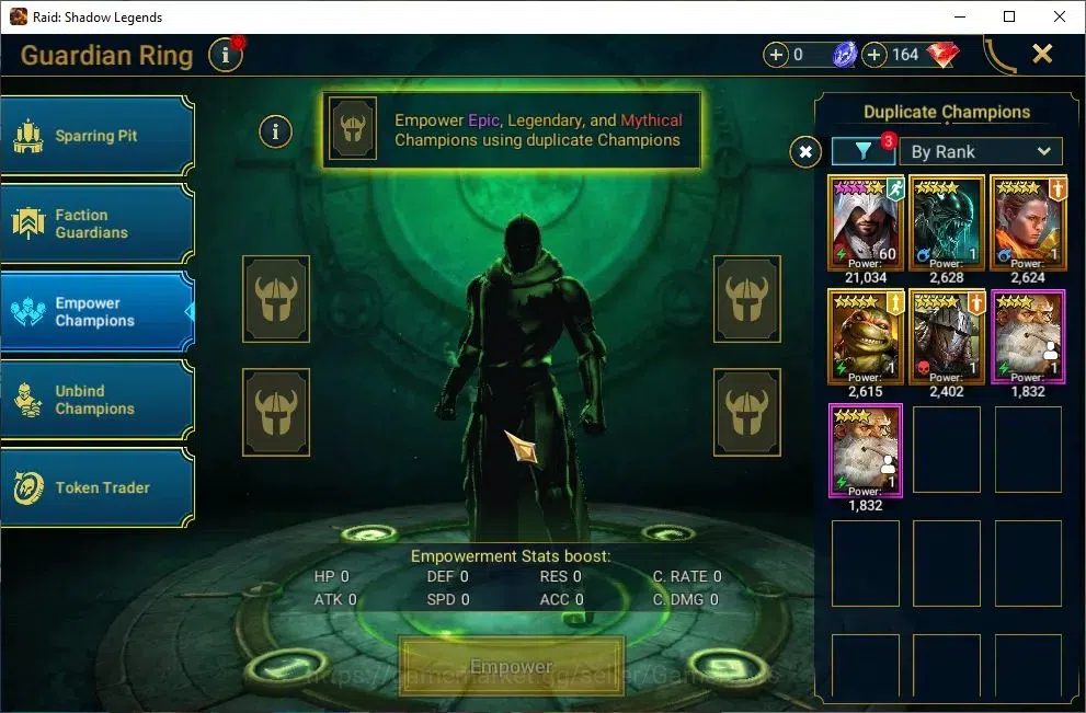Raid: Shadow Legends Accounts Lv38 730 Power|14 Legendary(DeathKnight,Alice,Ezio image 16