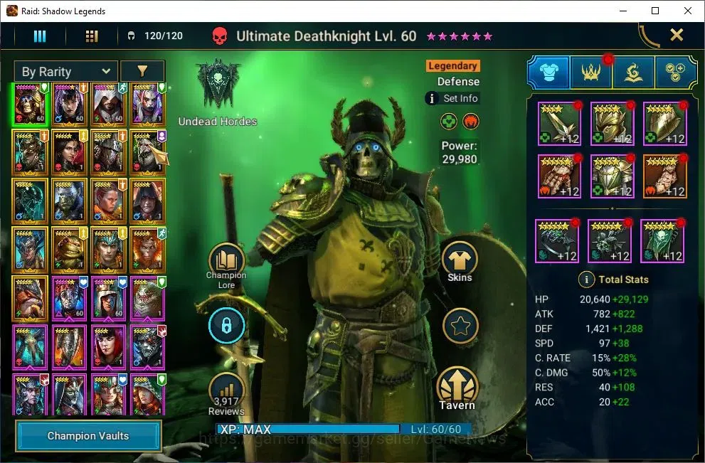 Raid: Shadow Legends Accounts Lv38 730 Power|14 Legendary(DeathKnight,Alice,Ezio image 3