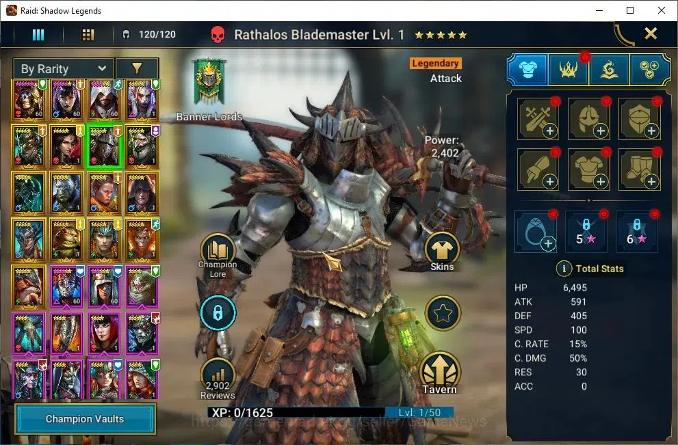 Raid: Shadow Legends Accounts Lv38 730 Power|14 Legendary(DeathKnight,Alice,Ezio image 7