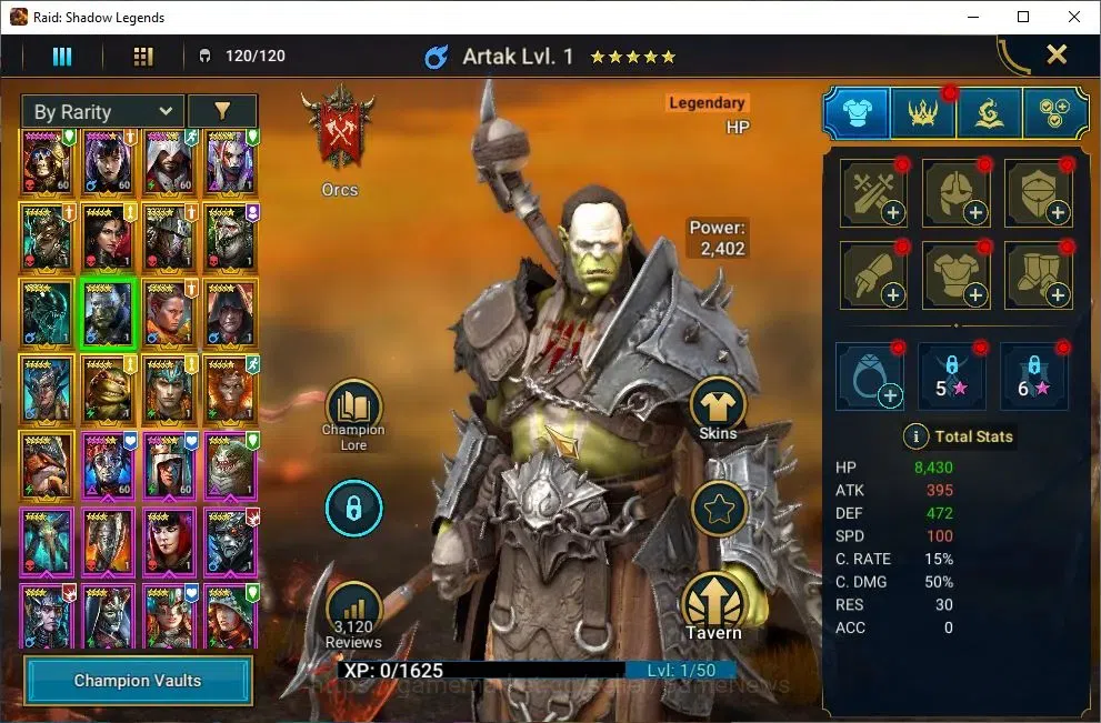 Raid: Shadow Legends Accounts Lv38 730 Power|14 Legendary(DeathKnight,Alice,Ezio image 9
